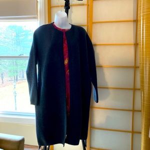 NAADAM OS 100% Merino Wool Dark Gray Dress Length